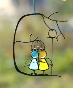 Colorful Art Window Pendant