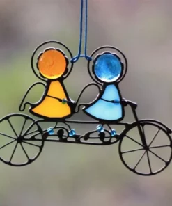 Colorful Art Window Pendant