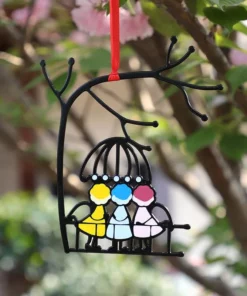 Colorful Art Window Pendant