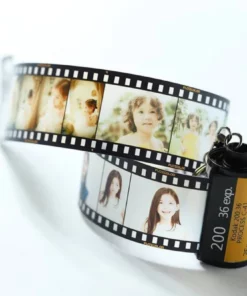 Custom Colorful Camera Roll Keychain Romantic Personalized Gifts