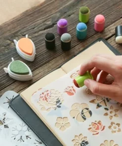 DIY Sponge Finger Painting Kit