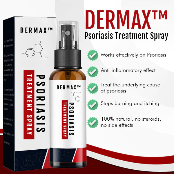 Dermax™ sprej pro léčbu psoriázy