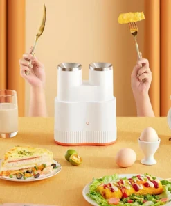 Double-Tube Egg Roll Maker Cooking Tool