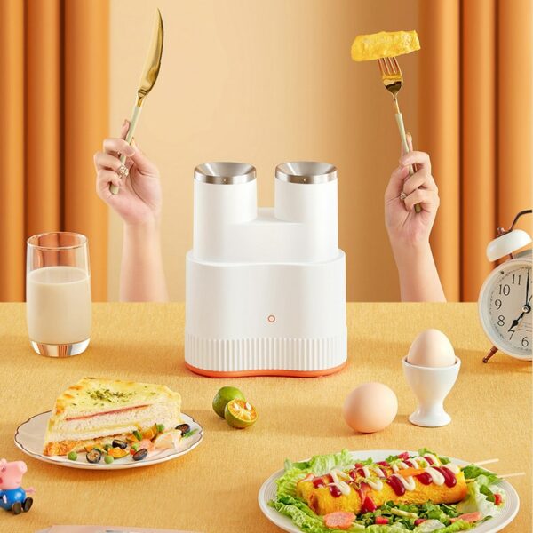 Double-Tube Egg Roll Maker Cooking Tool