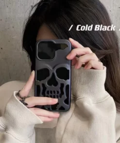 Electroplating Skull iPhone Case