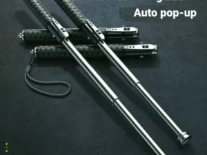 Enhanced Automatic Retractable Self-Defense Hiking Stick