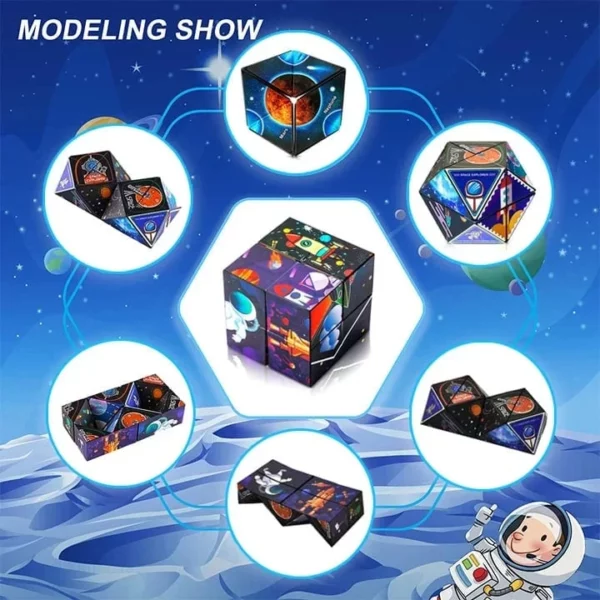 Cube magicu 3D straordinariu