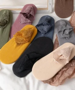 Fashionable Heated Lace Socks (4/8 PAIRS)