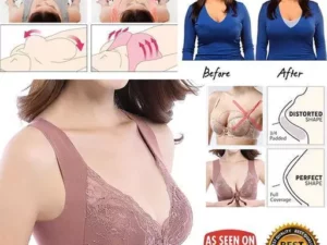 Front Closure Extra-Elastic Breathable Bra
