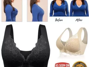 Front Closure Extra-Elastic Breathable Bra