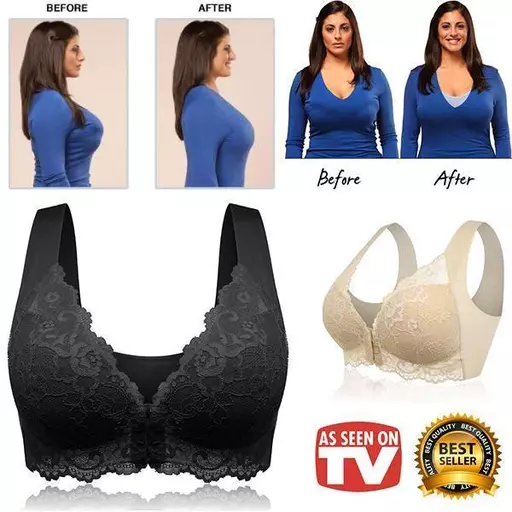 Front Closure Extra-Elastic Breathable Bra