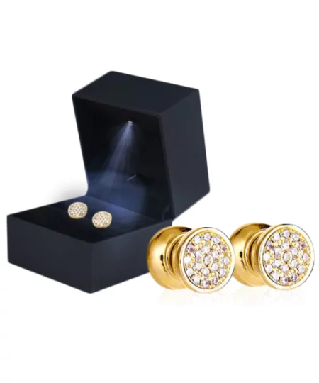 Glamorous Barbell Shape Earrings