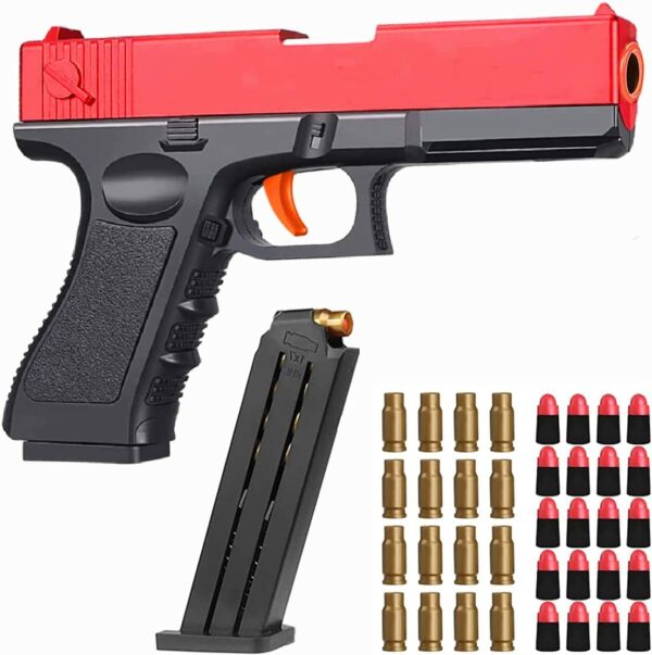 Glock & M1911 Shell Ejection Soft Bullet Toy Gun
