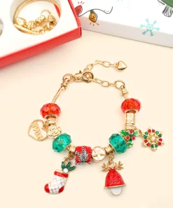 Golden Christmas Advent Calendars Accessories Set