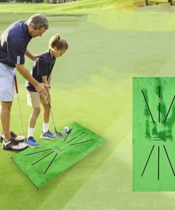 Golf Training Mat for Swing Detection Batting