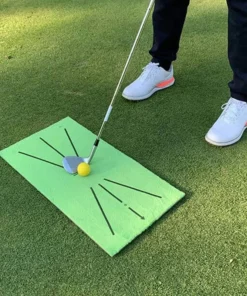 Golf Training Mat for Swing Detection Batting