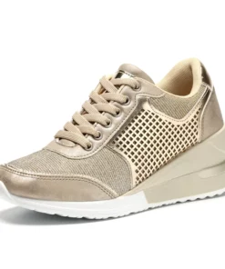 High Heeld Wedge Sneakers For Women