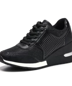 High Heeld Wedge Sneakers For Women