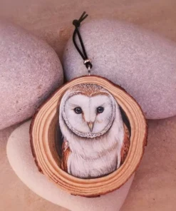 Holiday Decoration Family Wood Slice Decoration