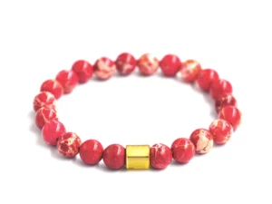 Hyolistic Pink Sea Sediment Jasper Band