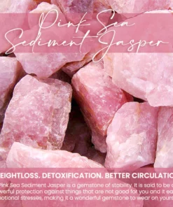 Hyolistic Pink Sea Sediment Jasper Band