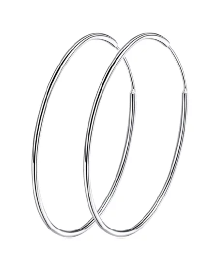 Infinity Hoop Earrings