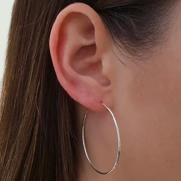 Pendentes de aro infinito