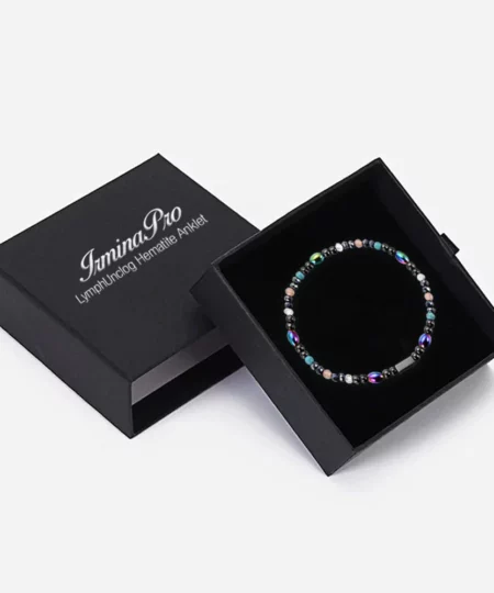IrminaPro™ LymphUnclog Hematite Anklet