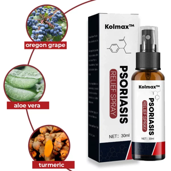 Kolmax™ Psoriasis သက်သာဆေးဖြန်း