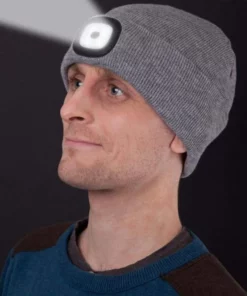 LED Knitted Beanie Hat