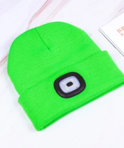 LED Knitted Beanie Hat