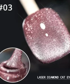 Laser Diamond Cat Eye Nail Polish