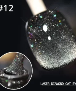 Laser Diamond Cat Eye Nail Polish