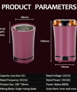 Mini Kitchen Electric Cereal Grinder