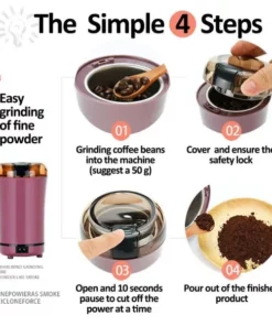 Mini Kitchen Electric Cereal Grinder