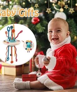 Montessori UFO Silicone Pulling Toy