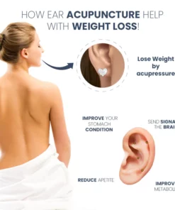 Muko Heart Shining Auriculotherapy Earrings