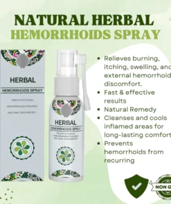 Natural Herbal Hemorrhoids Spray