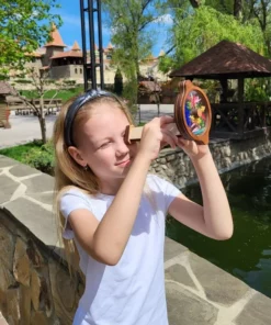 Natural Wood Kaleidoscope