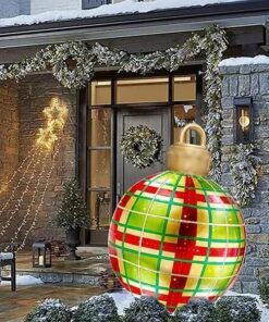 Outdoor Christmas PVC inflatable Decorated Ball