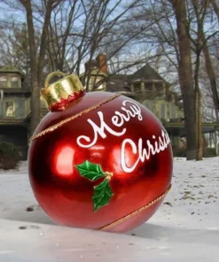 Outdoor Christmas PVC inflatable Decorated Ball