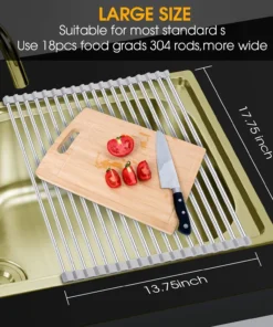 Portable Stainless Steel Rolling Rack