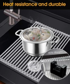 Portable Stainless Steel Rolling Rack