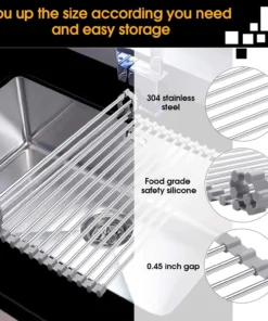 Portable Stainless Steel Rolling Rack