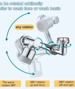 ROTATING 1080° ROBOTIC ARM FAUCET (UNIVERSAL MODEL)