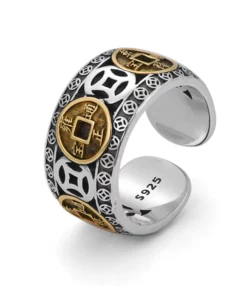 Richluck Max Force Five Emperors Coins Ring