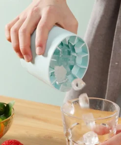 Silicone Ice Cube Maker Cup