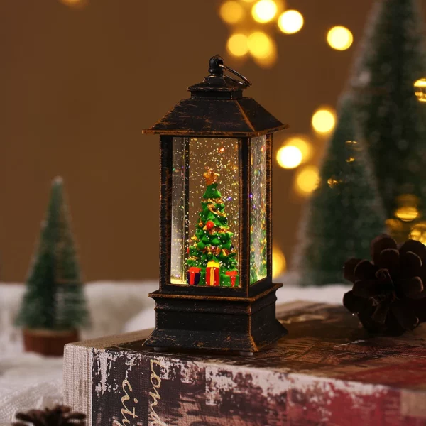 Snježna kugla Božićni ukrasi lampiona