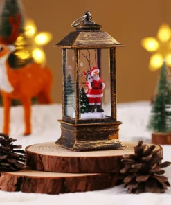 Snow Globe Christmas Lantern Decorations