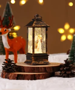 Snow Globe Christmas Lantern Decorations